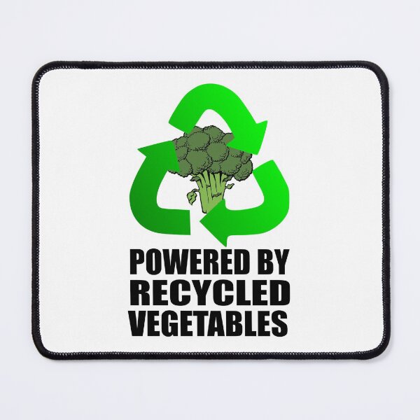 Item preview, Powered by Recycled Vegetables - Broccoli designed and sold by birdo-art.