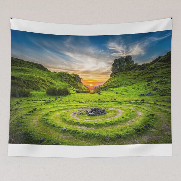 Item preview, Scottish Sunset Ladscape designed and sold by Braw-Merch.