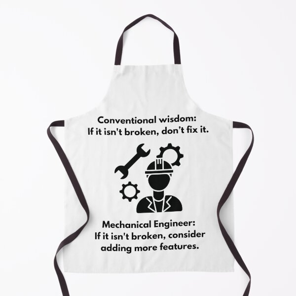 Item preview, Mechanical Engineer Joke designed and sold by Sci-Ninja-Blog.