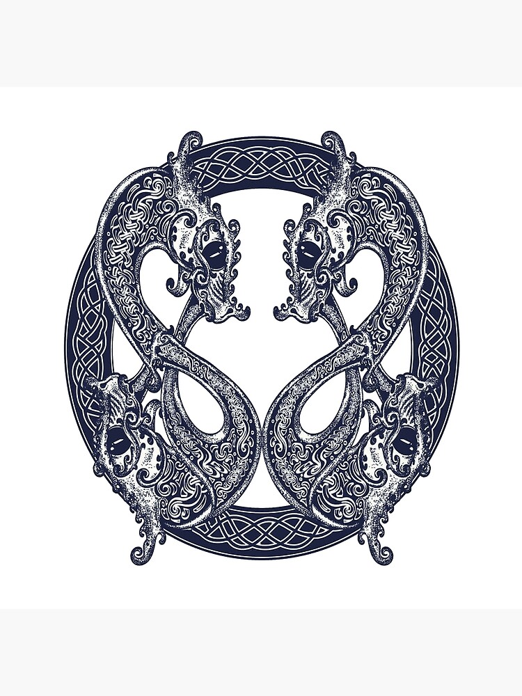 Nidhogg Viking symbol' Mouse Pad | Spreadshirt
