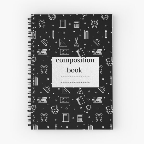 Item preview, Composition book, Science Pattern Spiral Notebook  designed and sold by salmamzr.