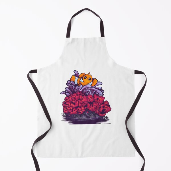 Item preview, Kawaii Clown Fish in Anemone and Coral designed and sold by MandyKoolArt.