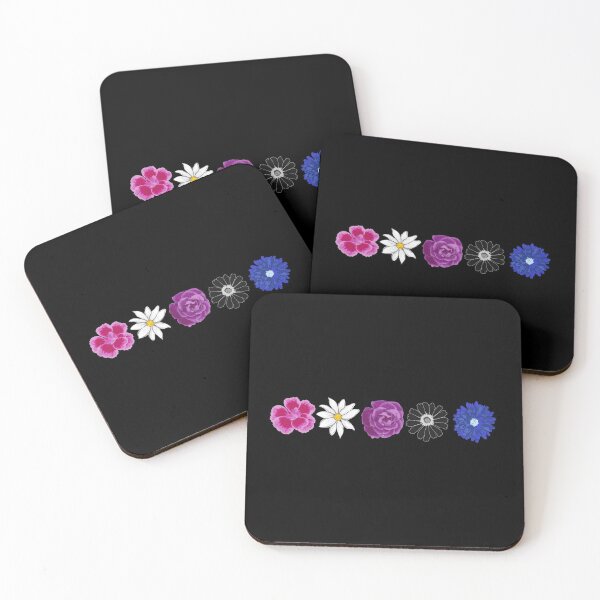 Item preview, Gender Fluid Pastel Flowers. Genderfluid Pride designed and sold by Subtle Pride Shop.