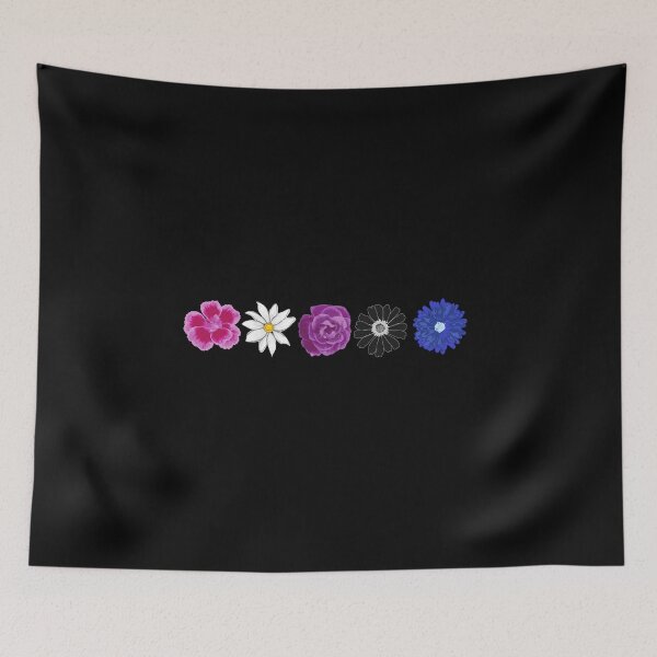 Item preview, Gender Fluid Pastel Flowers. Genderfluid Pride designed and sold by Subtle Pride Shop.