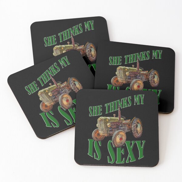 Item preview, She Thinks My Tractor Is Sexy designed and sold by Your Favorite Shop.
