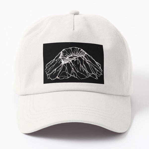 Mountain 5 (black print) Dad Hat