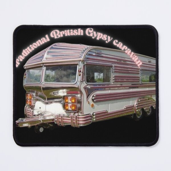 Item preview, Pink Chrome Roma  Gypsy caravan designed and sold by amy greaves.