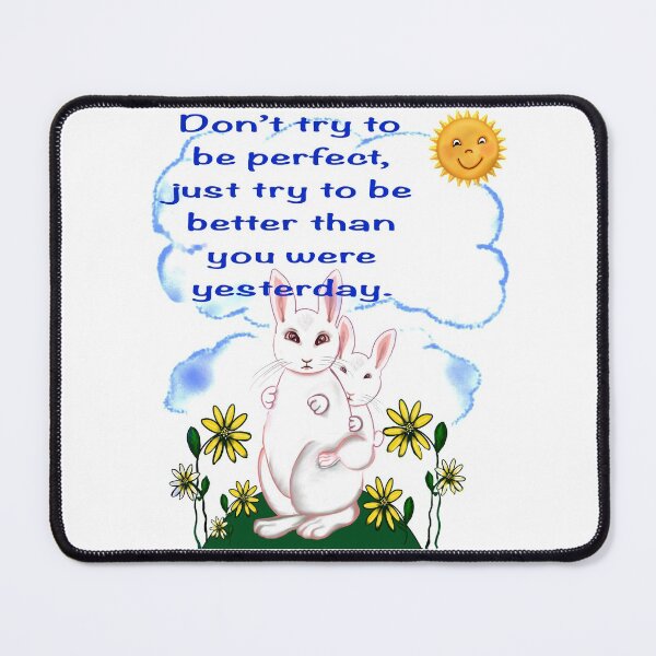 Item preview, Inspirational motivational affirmation light - don’t try to be perfect designed and sold by Artonmytee.