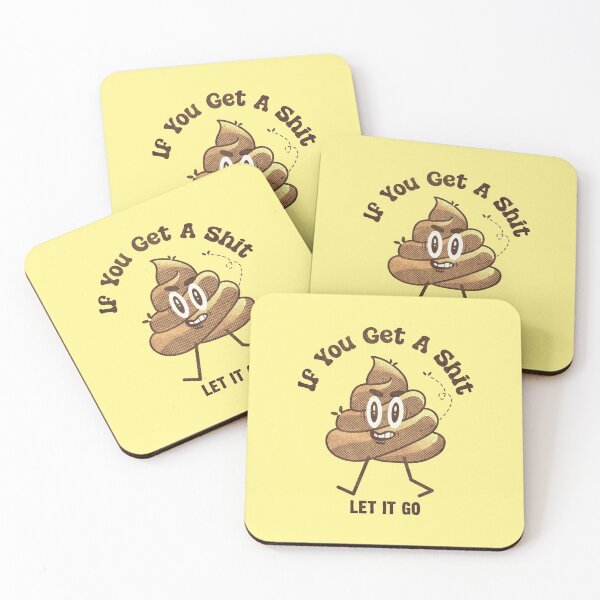 Item preview, Let Shit Go-Shit Emoji designed and sold by KAPAA.