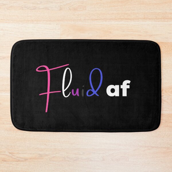 Item preview, Fluid af. Genderfluid Pride designed and sold by Subtle Pride Shop.