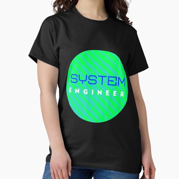 Item preview, System Engineer Woman - System Engineer Man Techie - IT Nerd Design designed and sold by IrinchiDE.