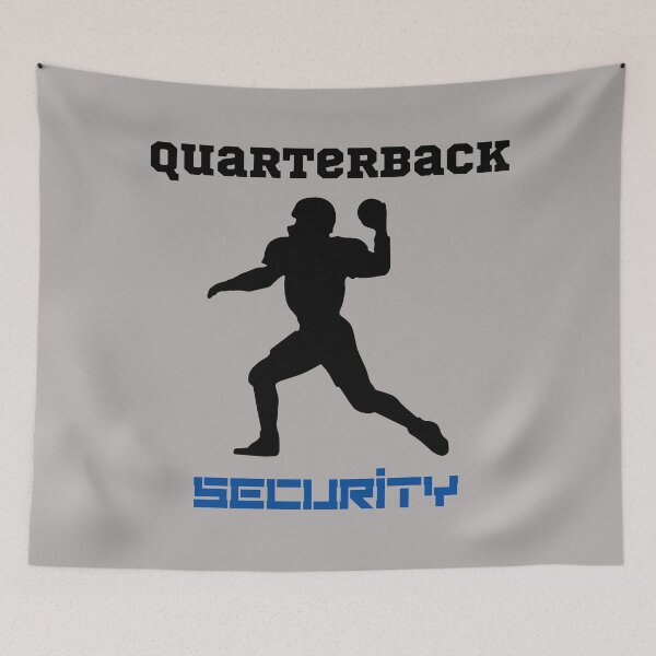 Item preview, Quarterback Security Blue designed and sold by MDGamer777.