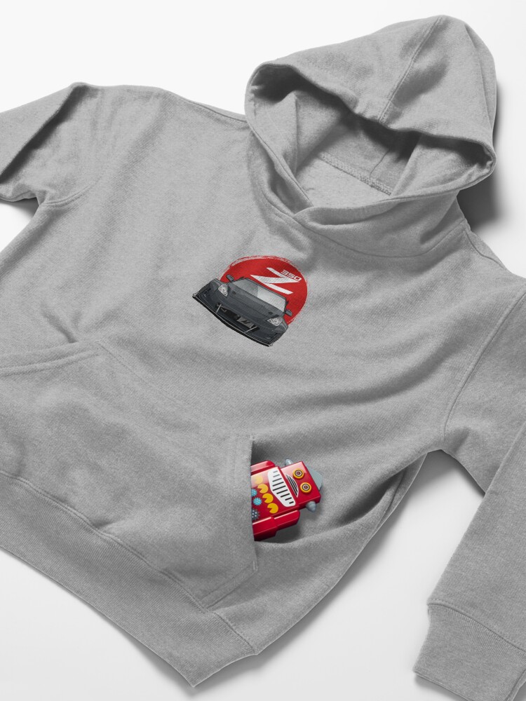 Alternate view of Nissan 350z Kids Pullover Hoodie