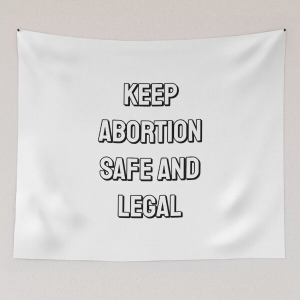 Item preview, Keep abortion safe and legal - pro choice designed and sold by Inspirationmotivation.