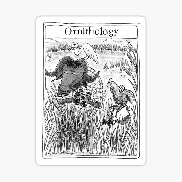 Ornithology Sticker