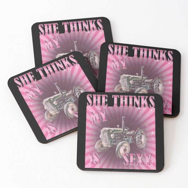 Item preview, She Thinks My Tractor Is Sexy designed and sold by Your Favorite Shop.