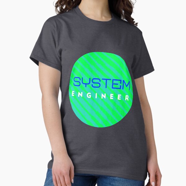 Item preview, System Engineer Woman - System Engineer Man Techie - IT Nerd Design designed and sold by IrinchiDE.