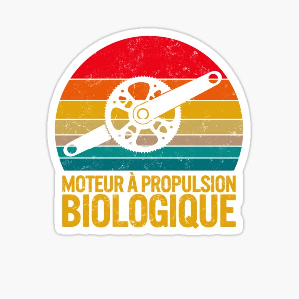 Cycliste Cadeau Humour La Vie Comme Une Bicyclette Sticker By Netber Redbubble