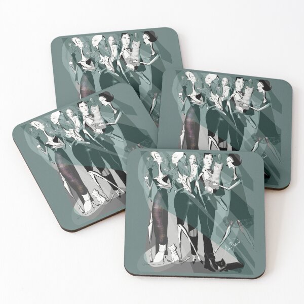 Item preview, Cat Soirée  designed and sold by Moona Barbuzza.
