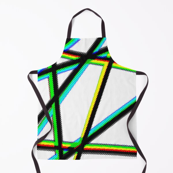 Item preview, Abstract Lines with Colorful Accents designed and sold by Punderstandable.