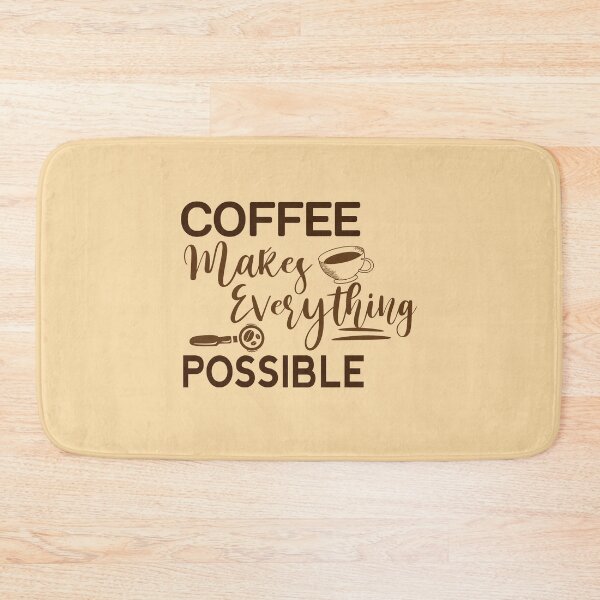 Item preview, coffee makes everything possible shirt , gift for friend, gift for girl friend , gift for boyfriend ,for coffee lovers designed and sold by jake aff47.