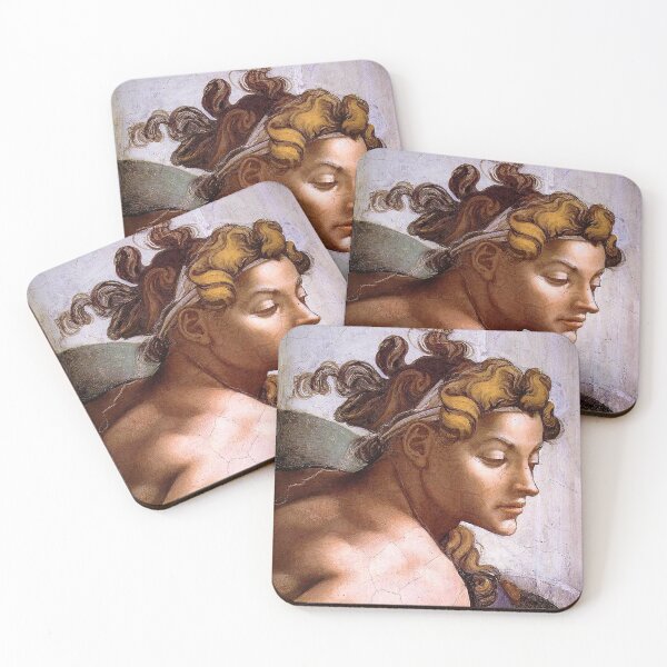 Item preview, Michelangelo Buonarroti "Ignudo' (detail) designed and sold by Alexandra Dahl.