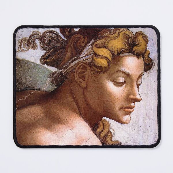 Item preview, Michelangelo Buonarroti "Ignudo' (detail) designed and sold by Alexandra Dahl.