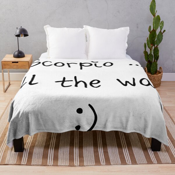 Item preview, Scorpio ... all the way :) black writing designed and sold by Susan Marie Williams.