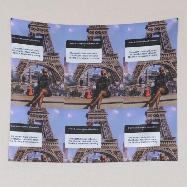 Item preview, AFFIRMATIONS IN PARIS designed and sold by Trendyclubshop.