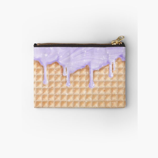 Item preview, Lavender Purple Ice Cream and Waffle Sweet Yummy Pattern designed and sold by Jolly-Yosei.