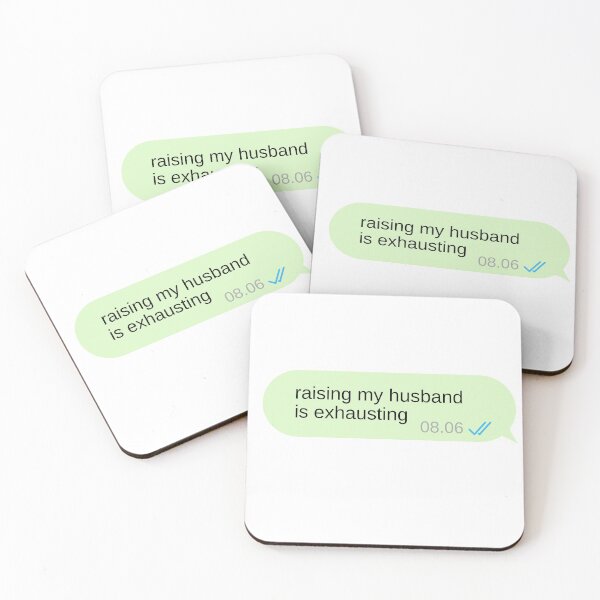 Item preview, Raising my Husband is Exhausting designed and sold by choceclairs.