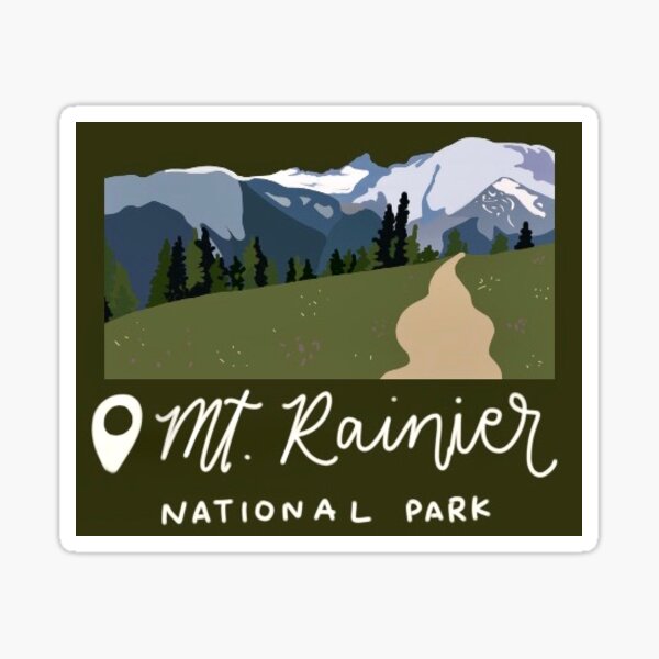 Mt. Rainier Sticker