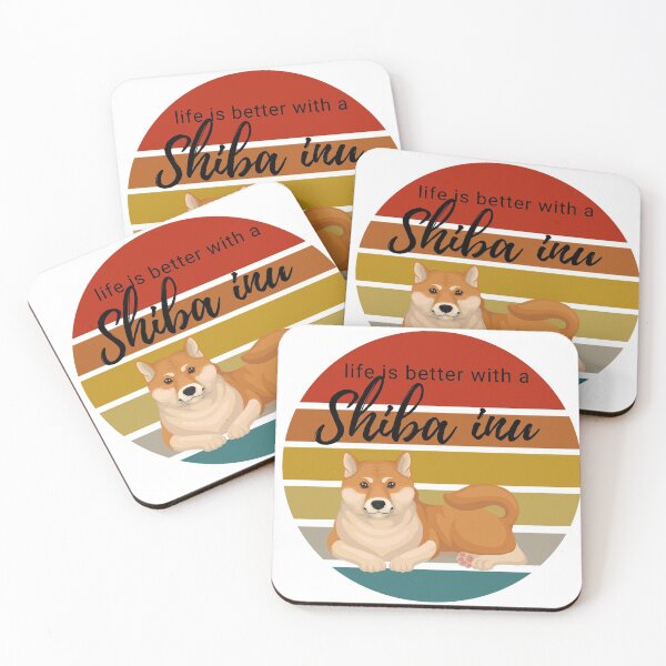 Item preview, life is better with a shiba inu designed and sold by Teepety Shop.