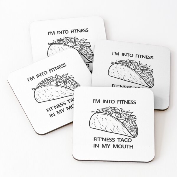 Item preview, I'm Into fit'nes taco in my mouth designed and sold by miarak.
