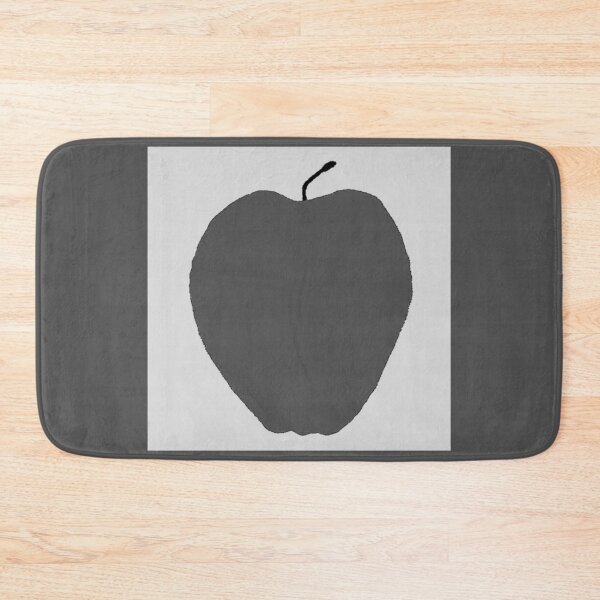 Item preview, APPLE | Fun Art~Design (Black and White) designed and sold by CONTEMPORARY ART~DESIGN.