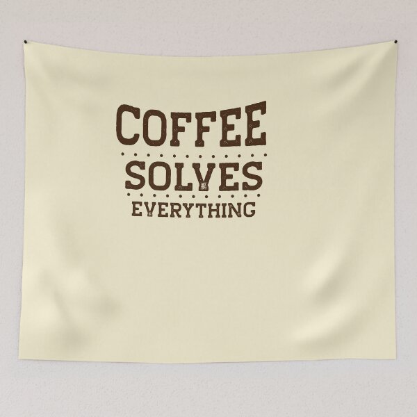 Item preview, coffee solves everything shirt , gift for friend, gift for girl friend , gift for boyfriend ,for coffee lovers designed and sold by jake aff47.