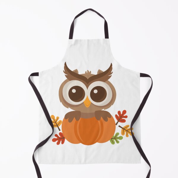 Item preview, cute autumn owl designed and sold by Pennycoolcat.