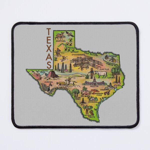 Item preview, Mapa de Texas designed and sold by designbyjodyb.