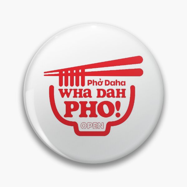 Item preview, Wha Dah Pho? (Red on White) designed and sold by Justin Ellis.