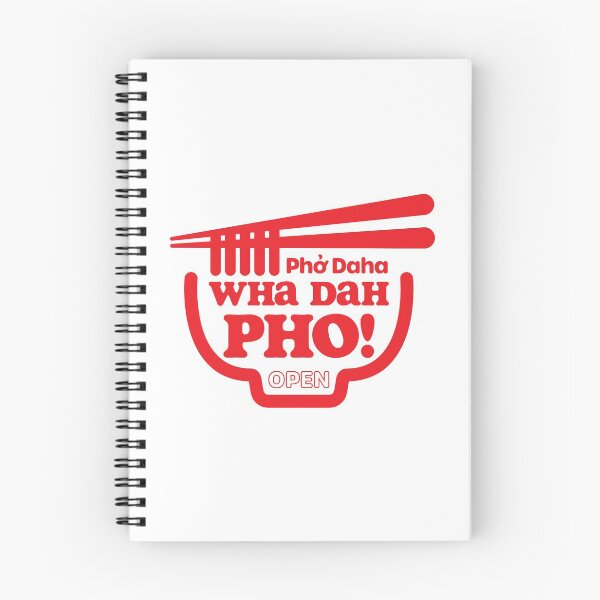 Item preview, Wha Dah Pho? (Red on White) designed and sold by Justin Ellis.