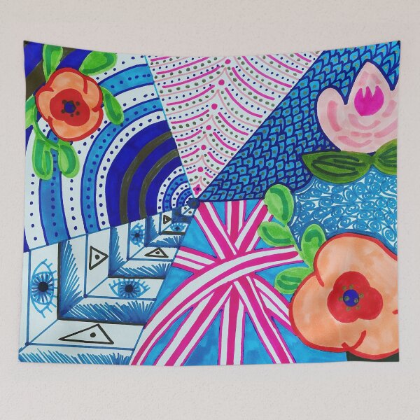 Item preview, Abstract Floral Patterns designed and sold by artbyalette.