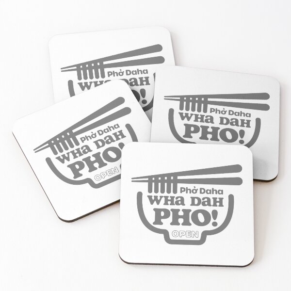 Item preview, Wha Dah Pho? (Gray on White) designed and sold by Justin Ellis.