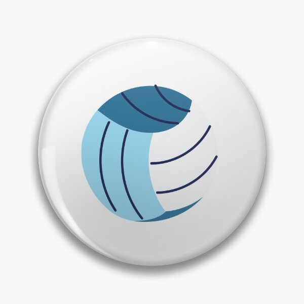 Item preview, blue simple volley ball designed and sold by jazzydevil.