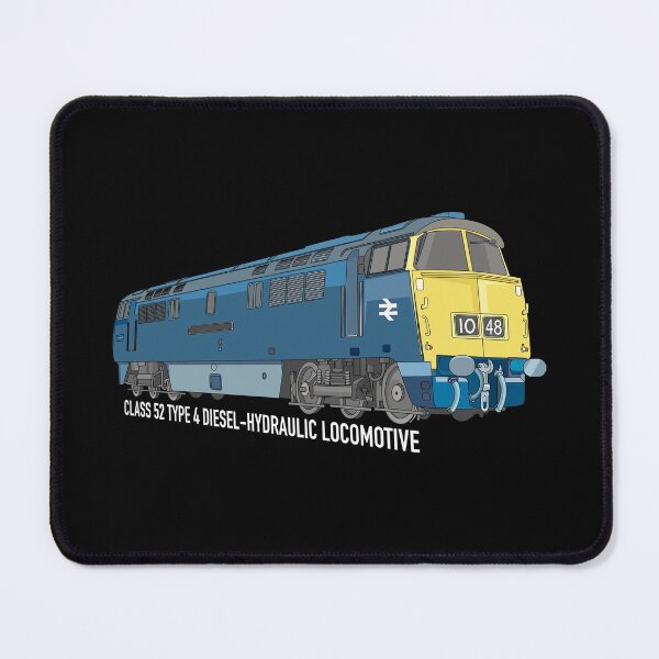 British Rail Class 52 Type 4 Diesel-hydraulic Locomotive 1960s Train Gift Mouse Pad