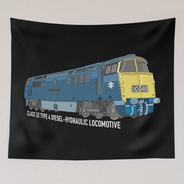 Item preview, British Rail Class 52 Type 4 Diesel-hydraulic Locomotive 1960s Train Gift designed and sold by Maljonic.