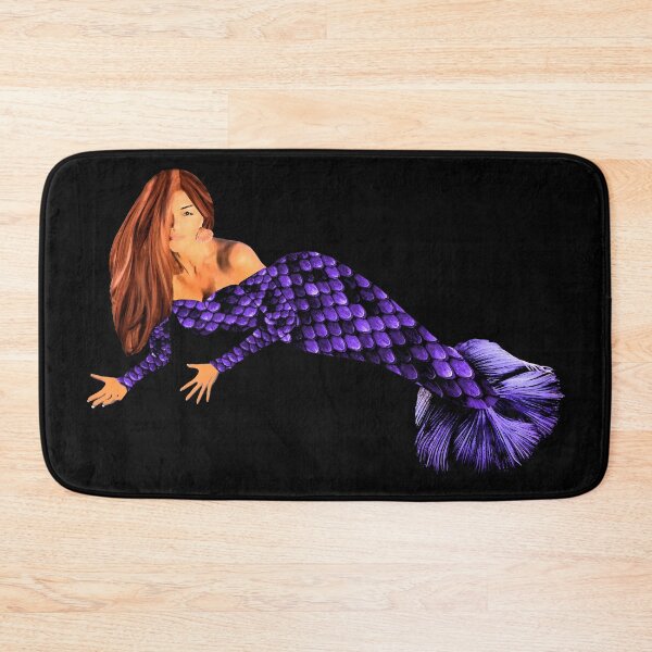 Item preview, La Sirena Mermaid in Purple designed and sold by janraydesigns.