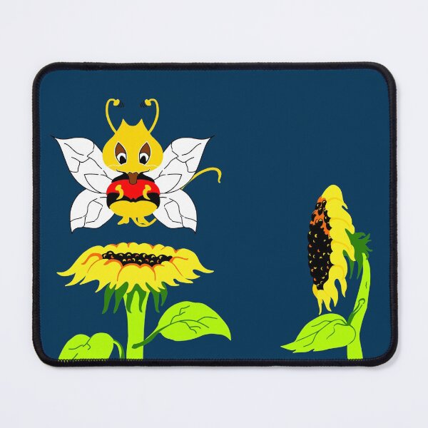 Item preview, Buzzer the Bee Red Flower Yellow designed and sold by Czerra.
