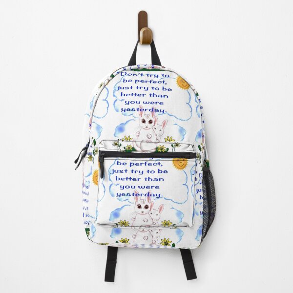 Item preview, “Motivational slogans” Inspirational motivational affirmations - don’t try to be perfect designed and sold by Artonmytee.