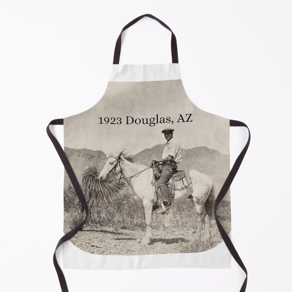Item preview, 1923 Vintage Horse and Rider Douglas Arizona designed and sold by mydesignsbylar.