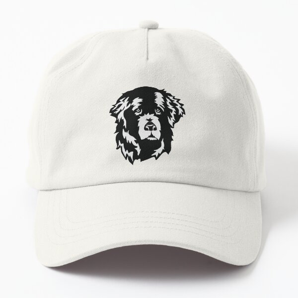 Sweet Newfoundland Dog Face Dad Hat